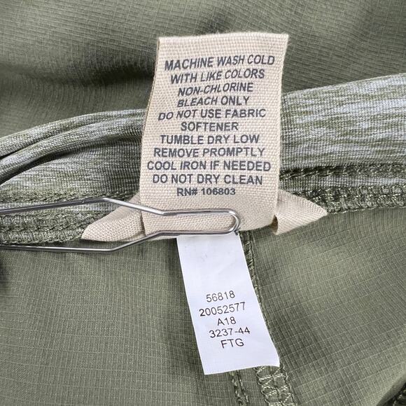 Duluth Trading Co. Armachillo Cooling Boot Cut Roll Leg Pants Green Size 18 - Picture 14 of 16